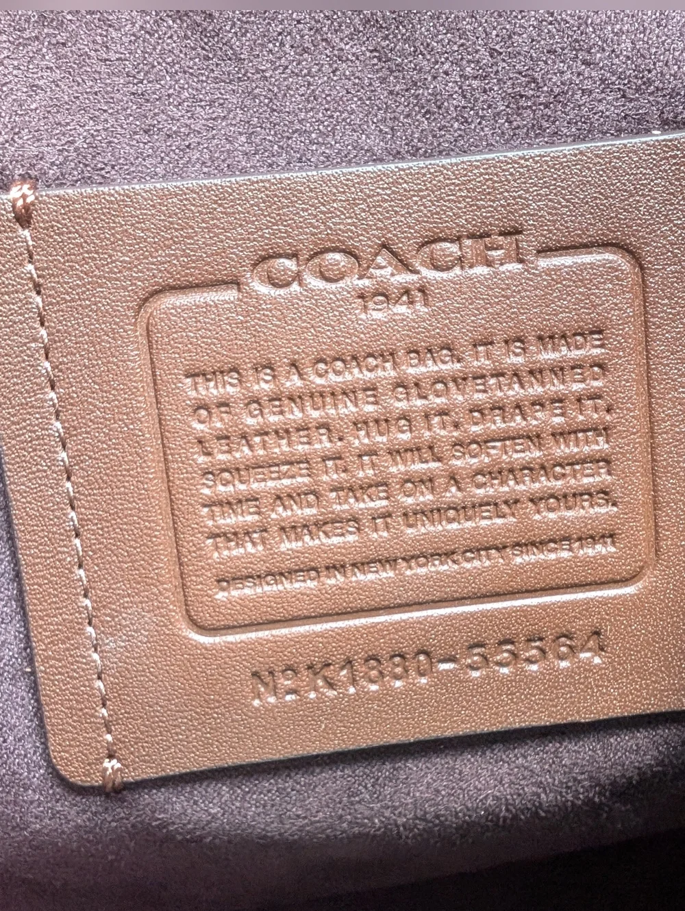 Coach Metro Tote Brown - Picture 3 of 14